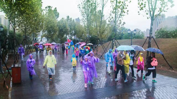 公益在路上，環(huán)保在心中！湘江電纜贊助并參與2016年綠行家20公里公益徒步籌款